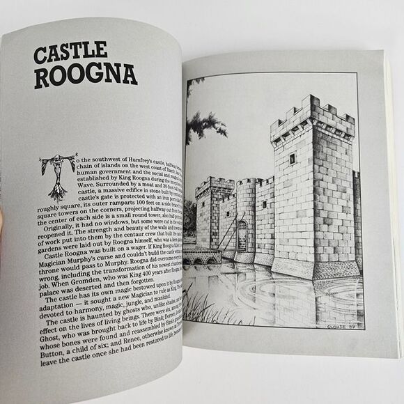 Book Piers Anthony & Jody Nye VISUAL GUIDE TO XANTH Xanthian Wonders Vintage '89 - Picture 7 of 10